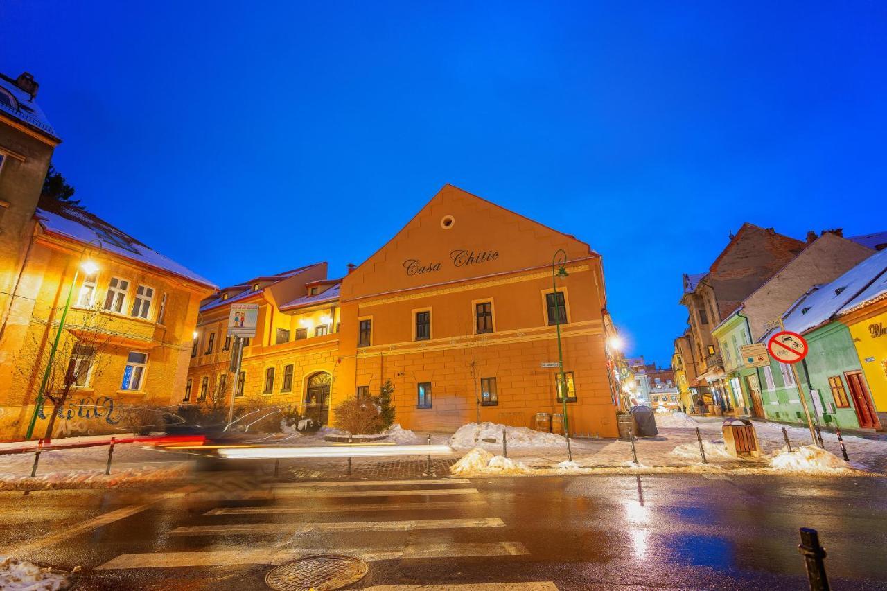 Hotel Boutique Casa Chitic -Hotel And Restaurant Str Johann Gott Nr7 Brasov Bagian luar foto